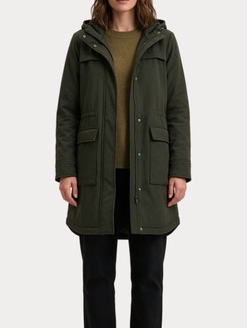 μπουφαν only parka dark green only σε προσφορά