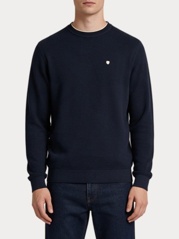 πλεκτο jack&jones jprbluryan knit crew neck ls navy blazer σε προσφορά