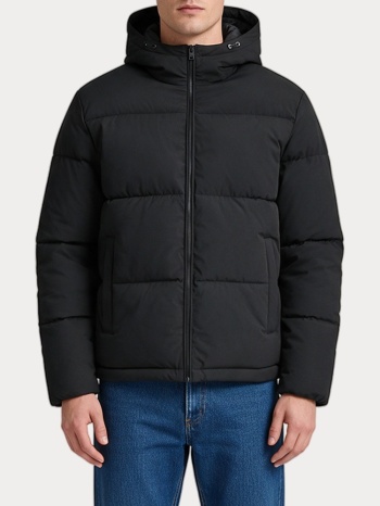 μπουφαν jack&jones jjgalaxy puffer jacket black jack&jones σε προσφορά