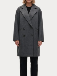 παλτο only dark grey only