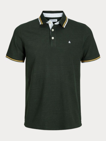polo jack & jones jjepaulos play forest night (μεγαλα σε προσφορά