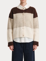 ζακετα jubylee gil010-1 beige / marron jubylee