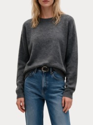 πλεκτα only onlolivia ls o-neck cc knt dark grey only