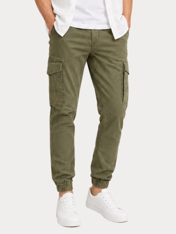 ανδρικο παντελονι cargo paul flake akm 542 olive night σε προσφορά