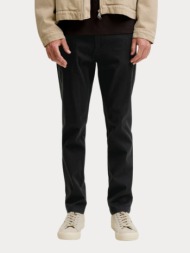 παντελονι jack&jones jpstmarco adam belted chino black jack&jones