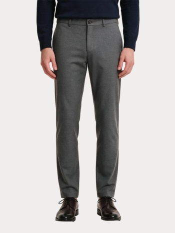 παντελονι selected slm175-slim robert flex pants noos grey σε προσφορά