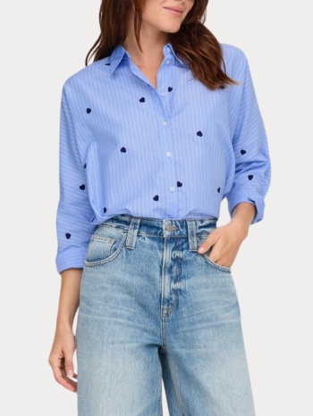 πουκαμισο only onlnew lina grace str emb shirt noos wvn σε προσφορά