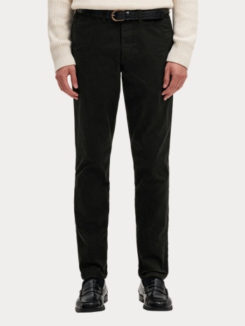παντελονι selected slh175-slim new miles flex pant black σε προσφορά