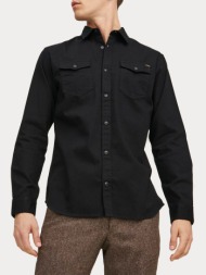 τζιν πουκαμισο jack & jones jjesheridan l/s slim black jack&jones