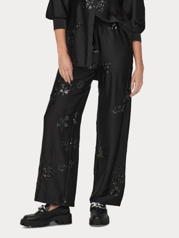παντελονι only lea sequins pant wvn black only σε προσφορά
