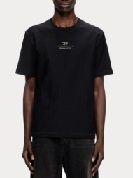 t-shirt diesel t-adjust-r10 black diesel