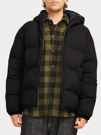 μπουφαν jack & jones jjpayne puffer jacket black jack&jones σε προσφορά
