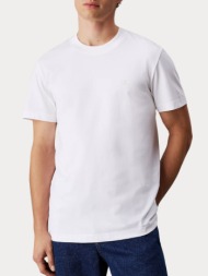t-shirt calvin klein heavy regular tee bright white calvin klein