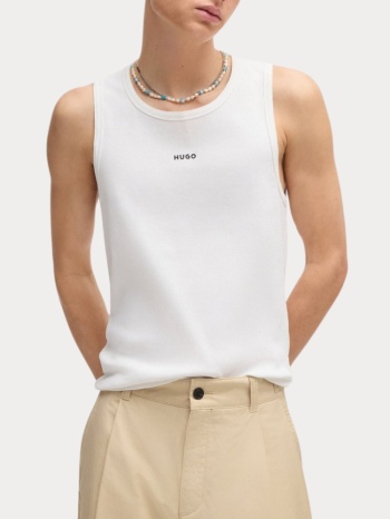 tank top hugo boss dapota white hugo boss σε προσφορά