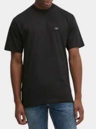 t-shirt calvin klein woven label relaxed fit black calvin klein