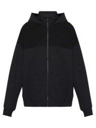 jacket calvin klein tech grid zip throuh hoodie ck black calvin klein