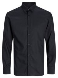 πουκαμισο jack & jones jjjoe structure shirt ls aw24 black jack&jones