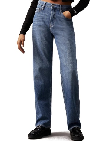 τζιν calvin klein high rise loose denim medium calvin klein σε προσφορά