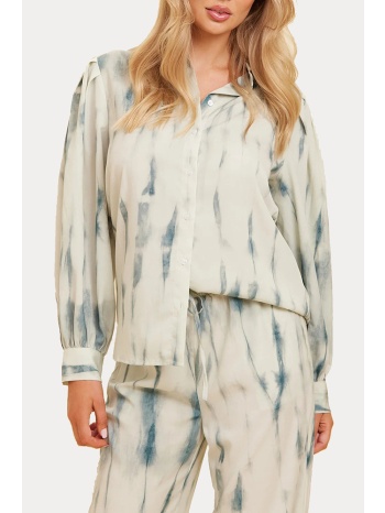 πουκαμισο rut & circle alma blurr print blue rut&circle σε προσφορά