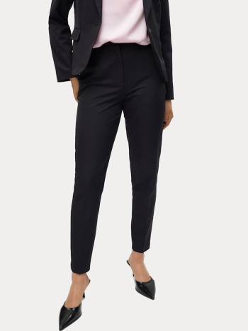 παντελονι vero moda vmfenya mw tapered pant black vero moda σε προσφορά