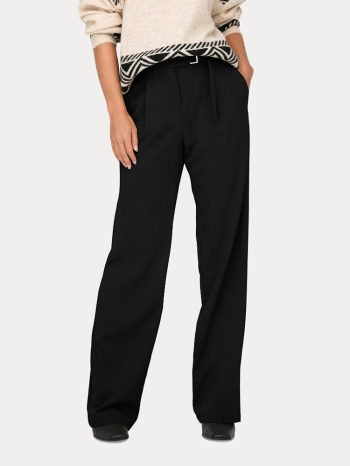 παντελονι only rebecca hw belt wide pant tlr black only σε προσφορά