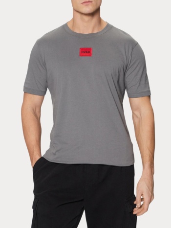 t-shirt hugo boss diragolino212 open grey hugo boss σε προσφορά