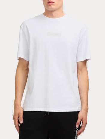 t-shirt jack & jones jjtaka tee ss crew neck white σε προσφορά
