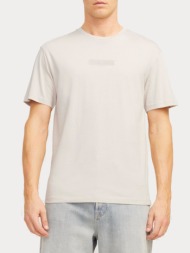 t-shirt jack & jones jjtaka tee ss crew neck moonbeam jack&jones