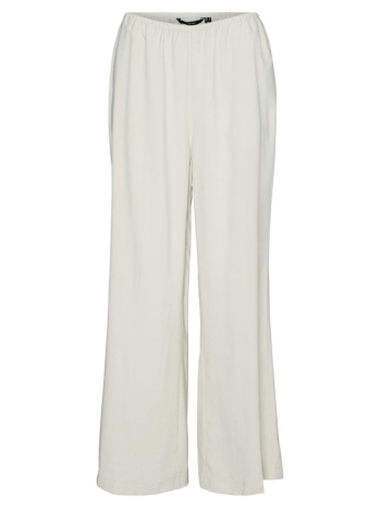 παντελονι vero moda vmcarmen hw palazzo pant oatmeal vero σε προσφορά