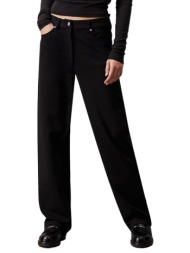 παντελονι calvin klein milano slim straight pant ck black calvin klein