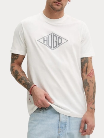 t-shirt hugo boss dalendi natural hugo boss σε προσφορά