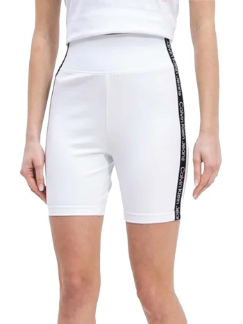 cycling shorts calvin klein logo tape milano white calvin σε προσφορά