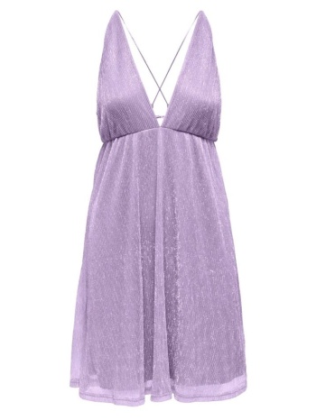φορεμα only tinga s/l shine string dress purple rose only σε προσφορά