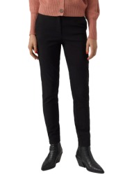 παντελονι vero moda vmmille mw slim pant black vero moda