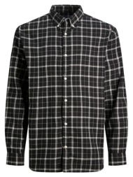 shirt jack & jones jorcozy flannel ls ch black jack&jones
