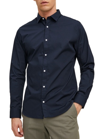 πουκαμισο jack & jones jjjoe ls plain navy blazer jack&jones σε προσφορά