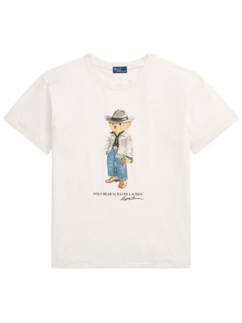 γυναικειο t-shirt polo ralph lauren fringe polo bear s/s σε προσφορά
