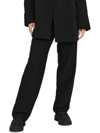 παντελονι only mathilde hw wide pant black only σε προσφορά