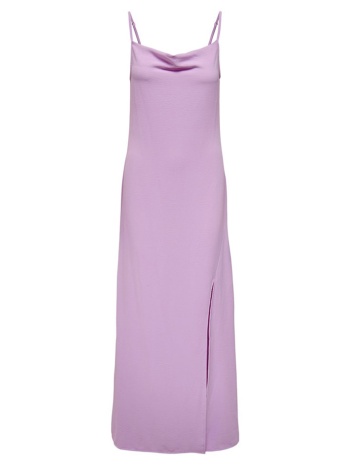 maxi dress only mai s/l waterfall purple rose only σε προσφορά