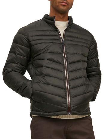 μπουφαν jjehero puffer collar rosin xaki jack&jones σε προσφορά