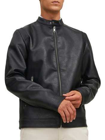 jacket jack & jones jjerocky clean black jack&jones σε προσφορά