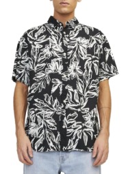 πουκαμισο jack & jones jorlafayette aop ss ln black jack&jones