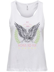 tank top only henny life reg s/l box jrs bright white/eagle only