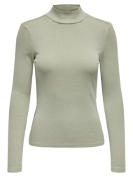top only valerie l/s highneck cc jrs aqua gray only