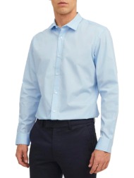 πουκαμισο jack & jones jjjoe ls plain cashmere blue jack&jones