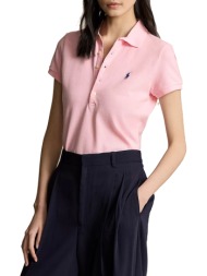 γυναικεια πολο polo ralph lauren julie s/s bsr sunkissed pink polo ralph lauren