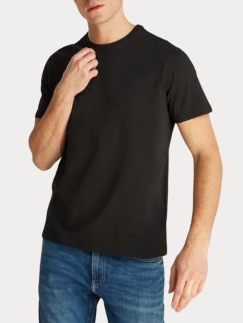 t-shirt calvin klein smooth cotton solid crew neck tee σε προσφορά