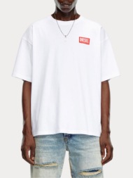 t-shirt diesel t-boxt-lab white diesel