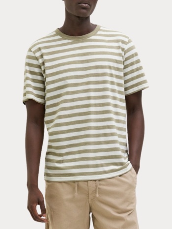 t-shirt jack & jones jorvarenna stripe tee ss crew neck σε προσφορά