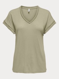 v-neck top only penny s/s elm only